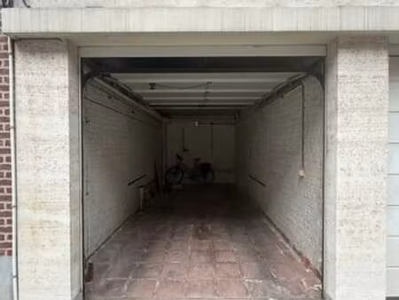 woluwe (quartier cerisier) - garage box