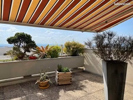 appartement terrasse + garage - 5 pièces