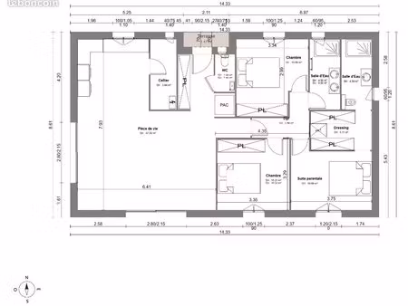 maison 5 pièces 99 m²