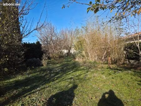 terrain 823 m² portet sur garonne