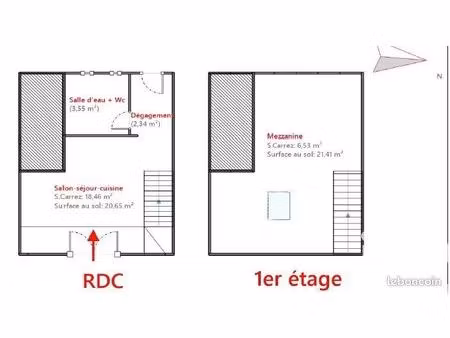 maison 2 pièces 31 m²