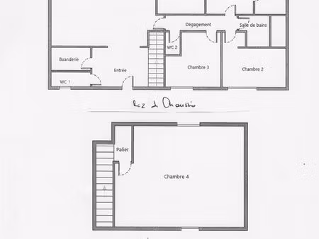 location maison 1km bourg d'orvault en secteur rural