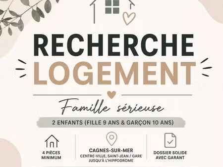 recherche appartement / maison – cagnes-sur-mer