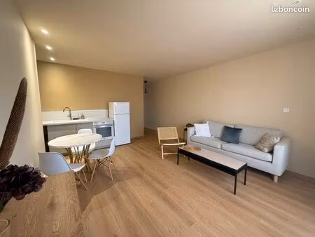 à louer : appartement t2 de 43 m² entièrement rénové et meublé
