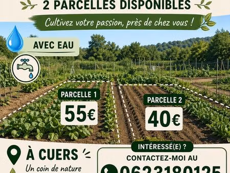 jardin potager avec eau - cuers
