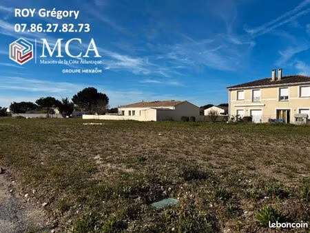 terrain 373 m² saint georges de didonne