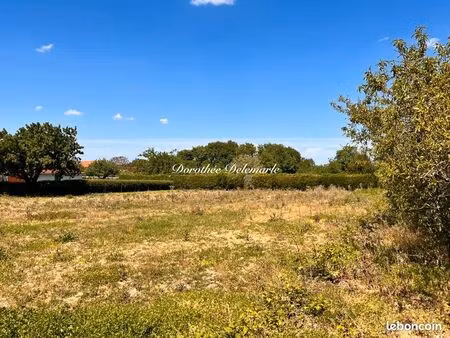 terrain 1 075 m² saint mard