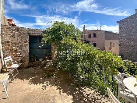 baixas  villa 141 34m2  avec cour intérieure.