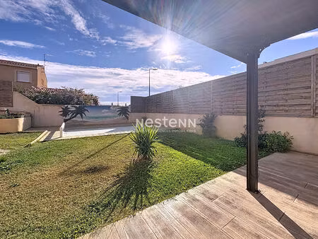 maison moderne et récente avec piscine dans quartier calme sur rivesaltes