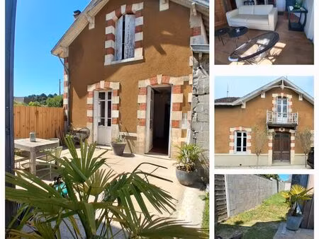 charme et élégance : maison 2 ch  garage  jardin