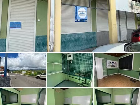 local commercial à vendre sur bras-panon