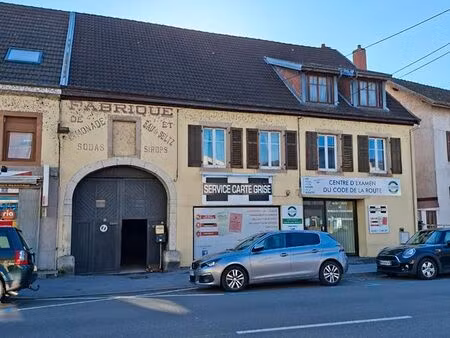 audincourt maison + locaux bord doubs