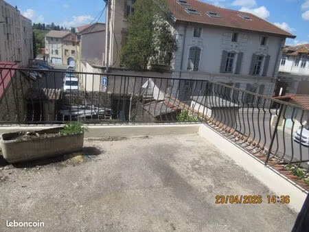 appartement 75 m² + terrasse 27 m² – centre bourg-de-péage