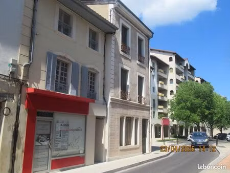 grand plateau 91 m² avec balcon – idéal loft ou double projet
