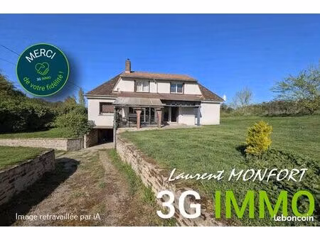vente | maison et grand terrain | 5p | 132 m² | 17mns gare gisors | terrasse · balcon