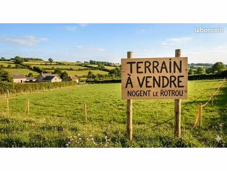 terrain de 410m2 nogent le rotrou