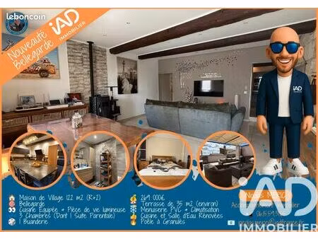 maison de village 5 pièces 122 m²