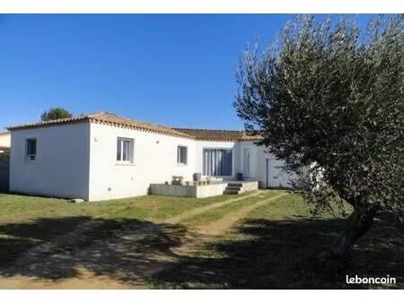 villa de plain-pied 113 m2 - terrain piscinable de 653 m2