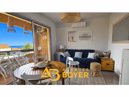 bandol - t2 renecros terrasse apercu mer parking