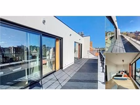 appartement à louer avec terrasse et 3 chambres   jette (vbe18656)