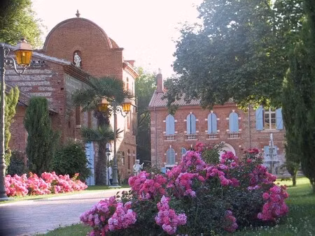 muret chateau 17éme avec parc