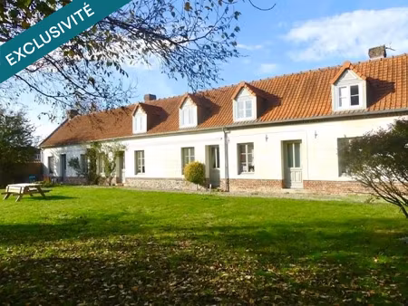 vente maison 6 pièces 262 m² wanquetin (62123)