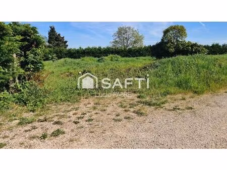 vente terrain 566 m² aussonne (31840)
