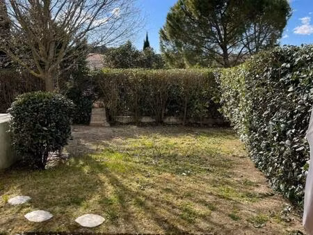 appartement 3 pièces  jardin  box