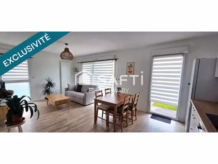 vente appartement 3 pièces 61 m² vannes (56000)