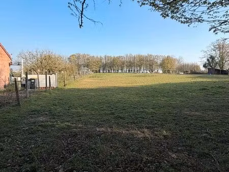 à vendre terrain à bâtir à monchy-au-bois