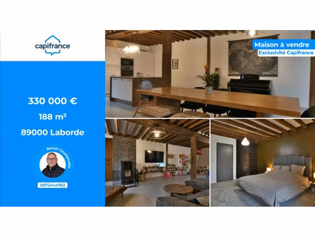 maison à vendre auxerre 5 pièce(s) 188m2 330 000€