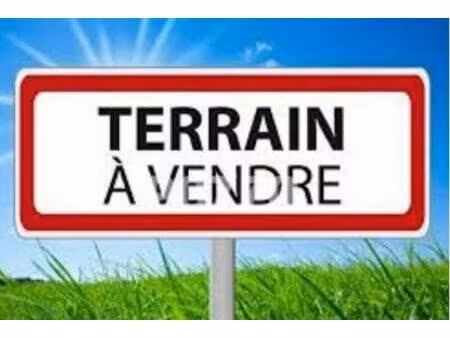 terrain constructible à vendre