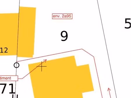 terrain constructible 300m2 seconde ligne au calme