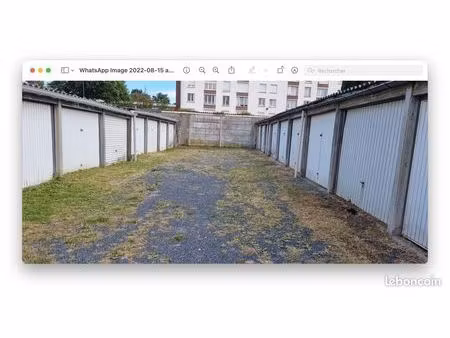 garage individuel 14m2 roubaix fraternité