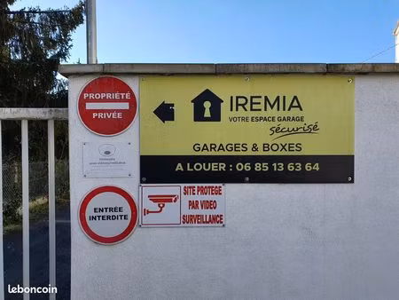 location boxes ou garages