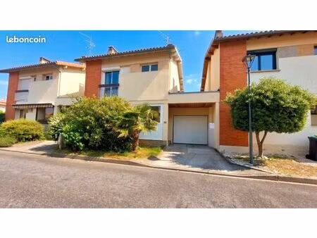 colomiers exclusivité maison t4 jardin garage