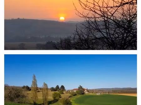 maison en pierre – vue dominante exceptionnelle – 330 m² – 4 ha – 2 maisons possibles