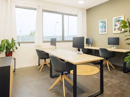 bureau fermé - espace de vie