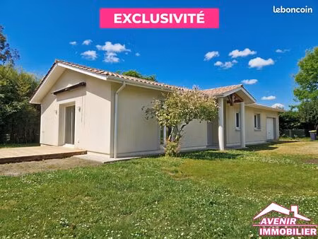 ◊ maison à vendre – 3 chambres  garage  secteur calme – le porge