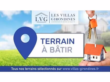 terrain 600 m² saint andre de cubzac