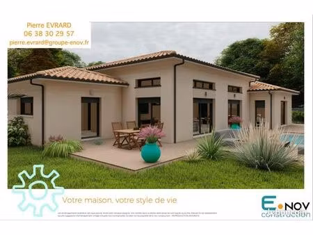 terrain 921 m² saint magne