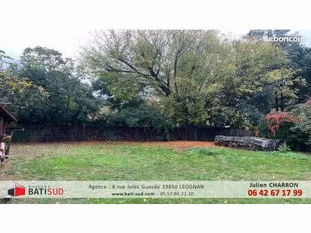 terrain 580 m² leognan