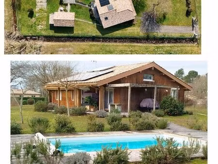 vente maison bois massif
