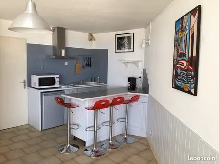 studio 28 m2 en première ligne avec parking