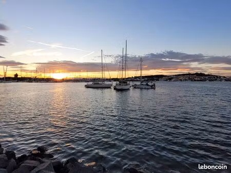 cap d’agde – île des pêcheurs – duplex avec 2 terrasses – vendu meublé