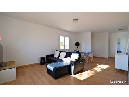 sauvian – maison 4 faces de plain-pied – 80 m² – 3 chambres – aucun travaux