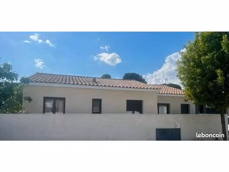 maison récente de plain pied 4 chambres 125 m²
