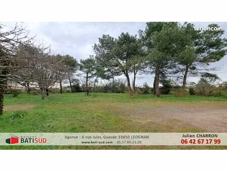 terrain 600 m² gradignan