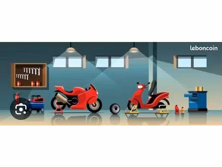 fond de commerce garage moto