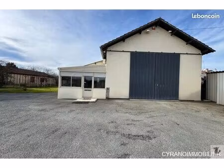 bureaux  entrepôt 225 m² pineuilh